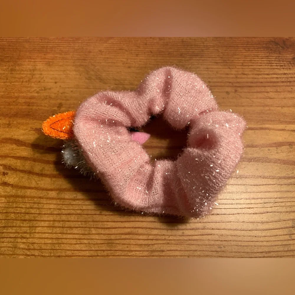 Pink Sparkly Scrunchy (Easter) NWOT - Picture 5 of 5